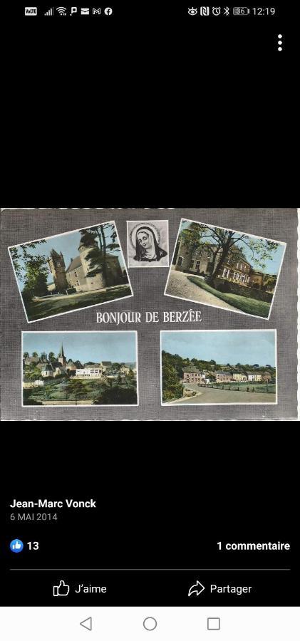 Maison d'hôte Les Notes Endormie Chambre Secrète Berzee Esterno foto