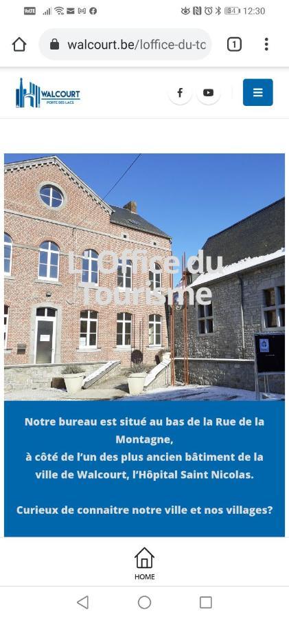 Maison d'hôte Les Notes Endormie Chambre Secrète Berzee Esterno foto