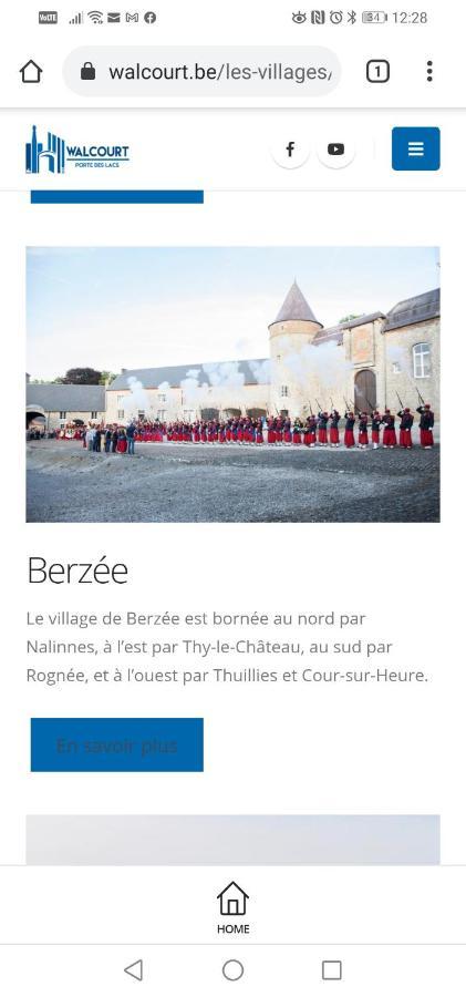 Maison d'hôte Les Notes Endormie Chambre Secrète Berzee Esterno foto